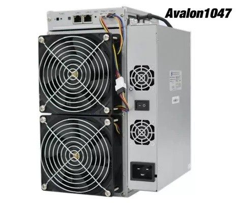 Bitcoin 37t Canaan Avalonminer 1047 , SHA256 Yüksek Hashrate Madenci