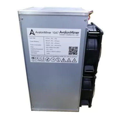 190 X 190 X 292mm Canaan Avalonminer 1047 37t 37th/S 16nm Çip
